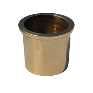 Round furniture wheel brass caster cups made in China