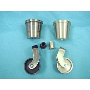 China Supplier Brass Combination Wheel Caster 60123A