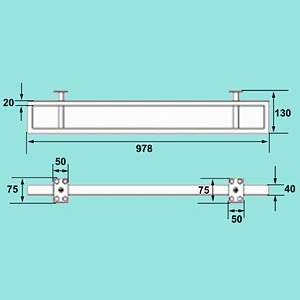 Stainless Steel contemporary legs for furniture