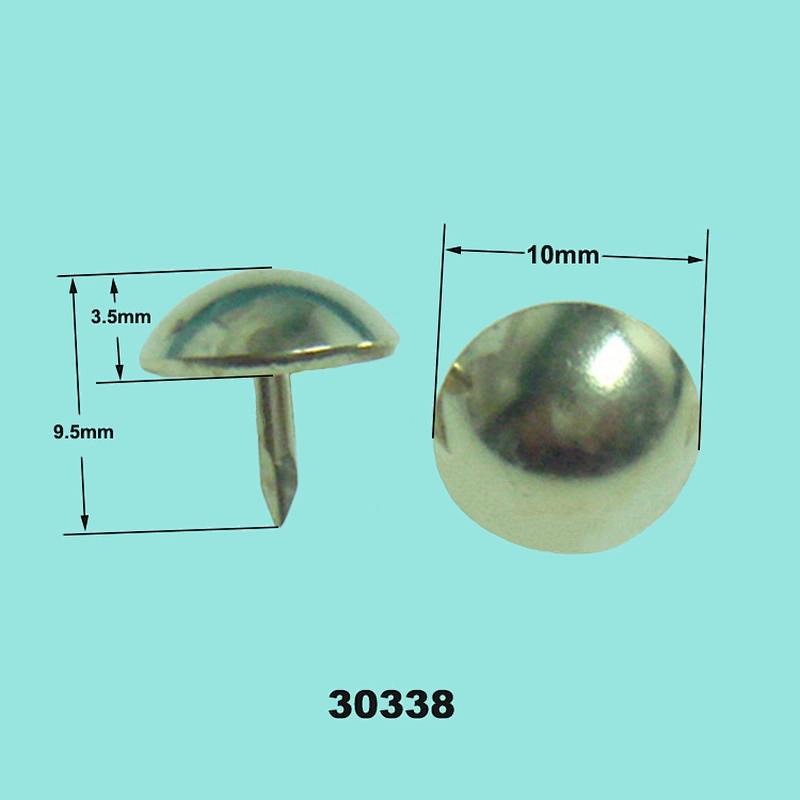 10*9.5mm Iron Gold Metal Sofa Nail