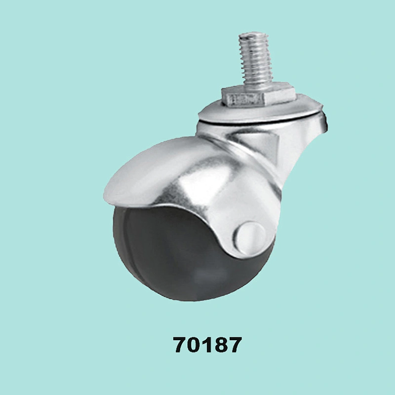 Decorative plastic furniture Caster with screw for chairs