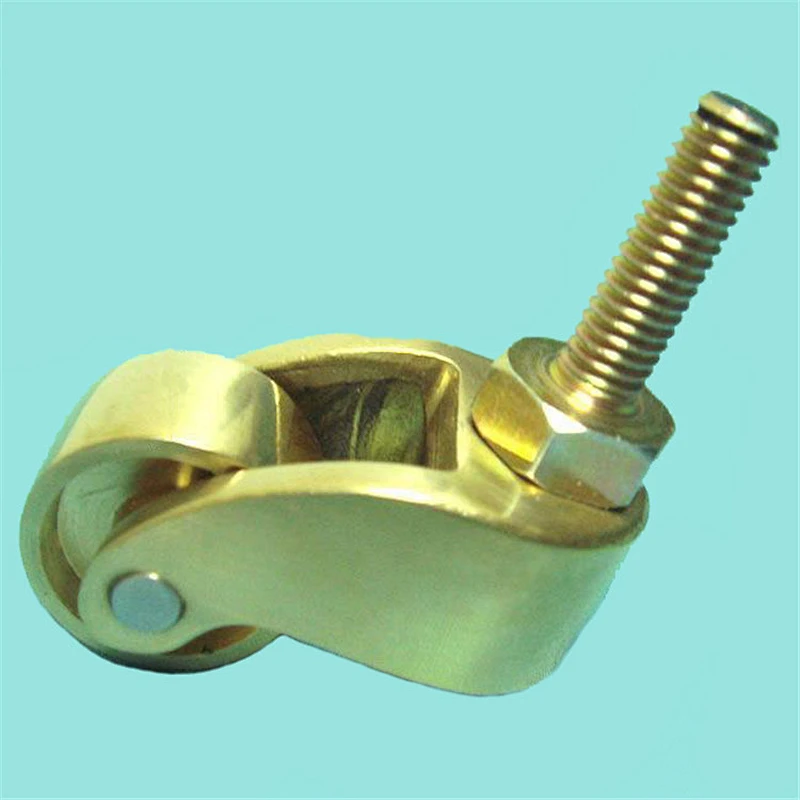 Furniture Brass Caster Wheel Artwork Handcraft (60061)
