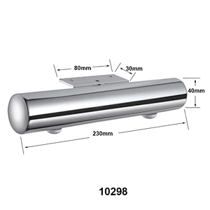 Circular tube Sealing pipe Chrome Furniture Metal Sofa Leg
