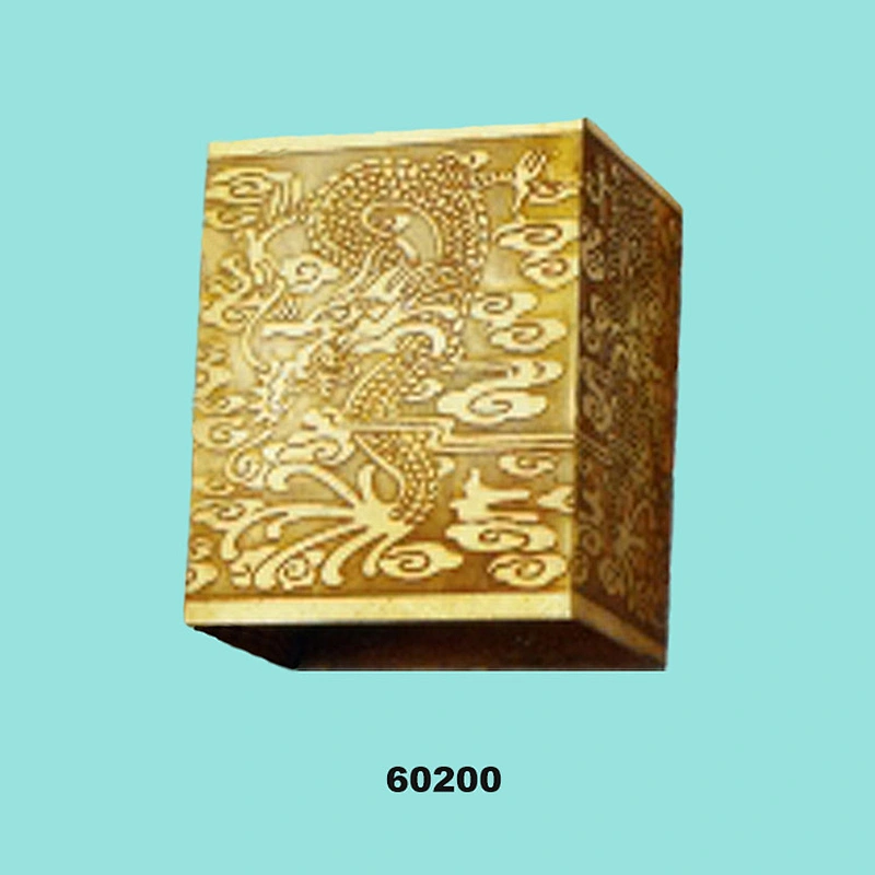 Customized Classical square antique brass cups