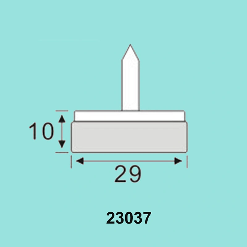 Plastic Furniture protection foot nail glides for chair