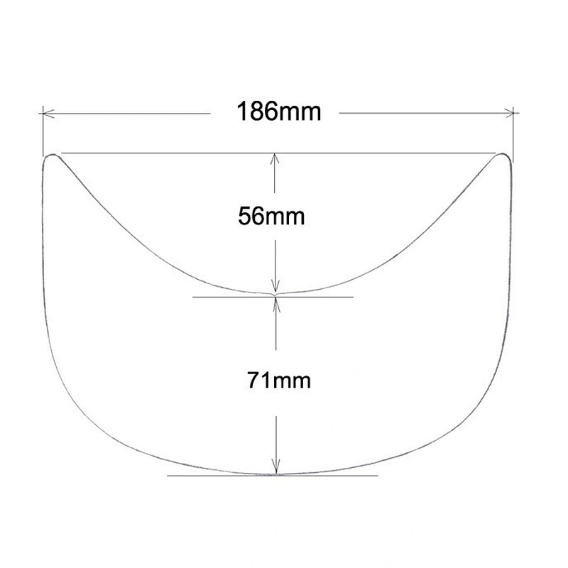Chinese Supplier White PE Sun Visor for Cap 32019