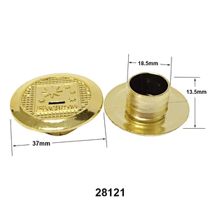 Plastic gold air ventilation holes for spring mattress