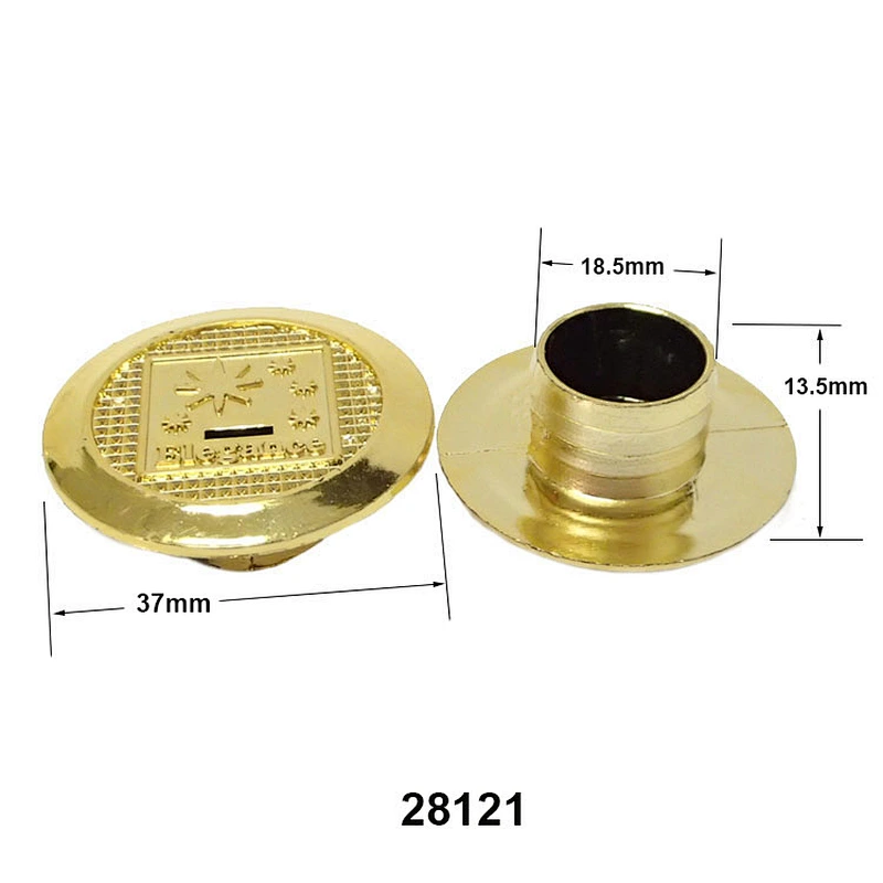 Plastic gold air ventilation holes for spring mattress