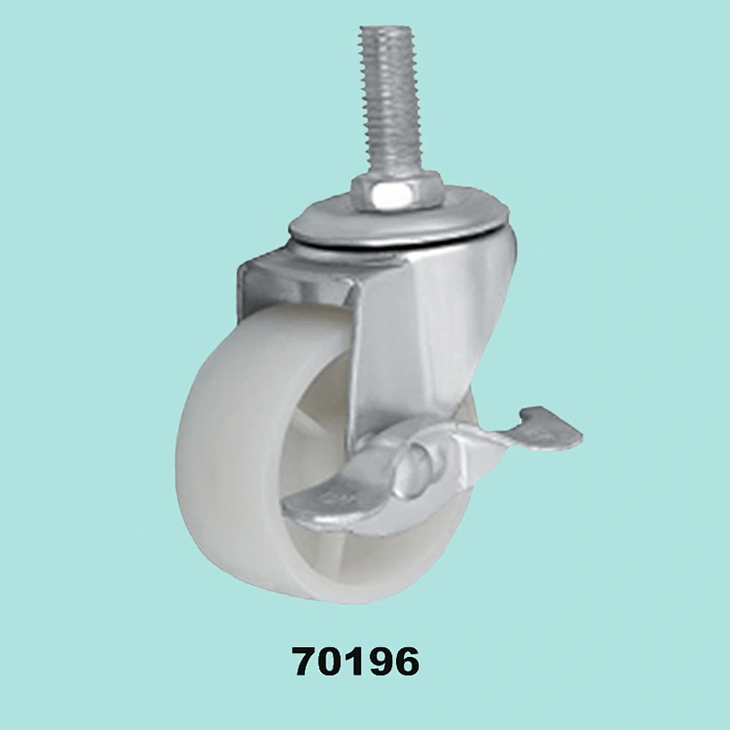 High quality mini plastic caster wheel with screw for chair caster