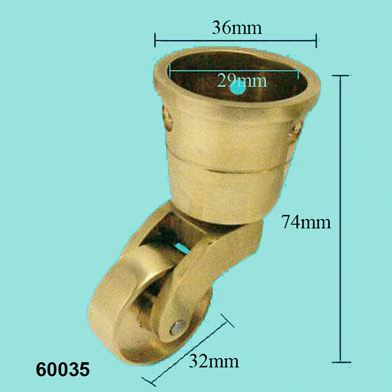 round caster wheel