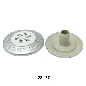 White Plastic circle Air Vents Hole For Spring Mattress