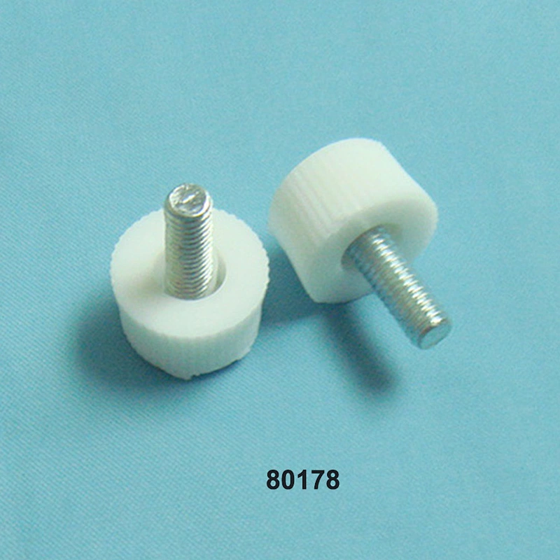 Plastic Mini white outdoor furniture adjustable feet with screw