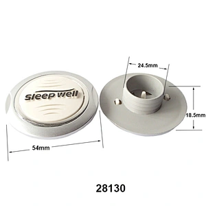 Plastic breather hole Spring Mattress Air Vent with Embossed logo