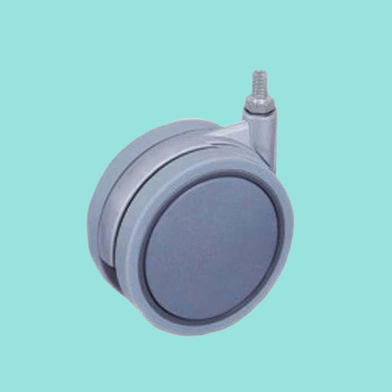 hot sale 115mm thread stem swivel furniture plastic caster