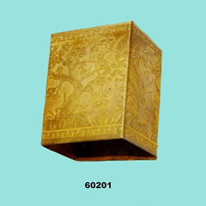 Customized Classical square antique brass cups