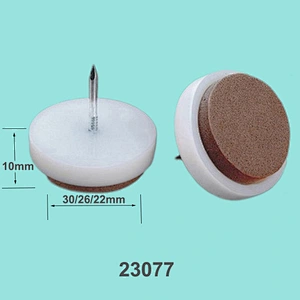 Furniture protection foot nail glides for carpet 23077