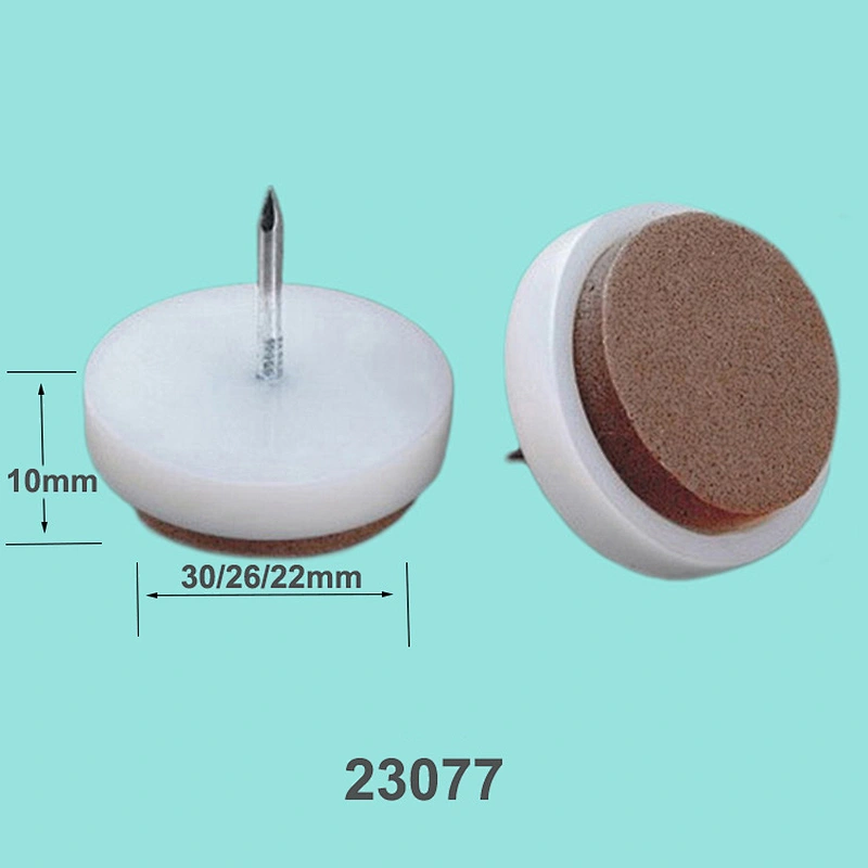 Furniture protection foot nail glides for carpet 23077