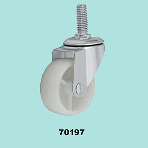 High quality mini plastic caster wheel with screw for chair caster
