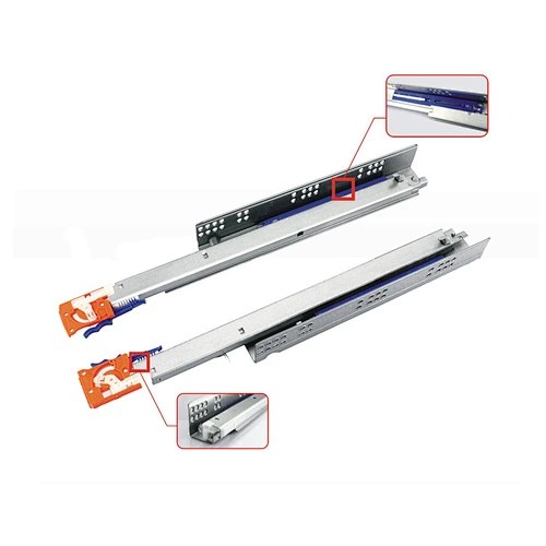 Steel 3-fold Table Slide Rail