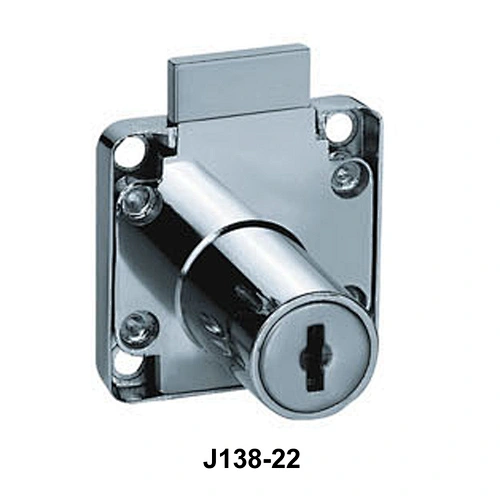 Wholesale Small MOQ Zinc Alloy Nickel/Gold/Black Plated Drawer Lock