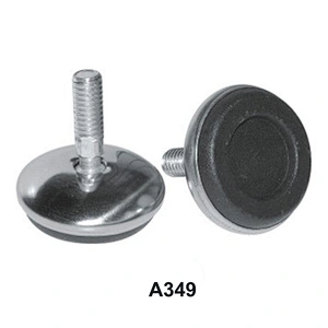 Antiskid adjustable plastic leveling feet With Machinery Nut