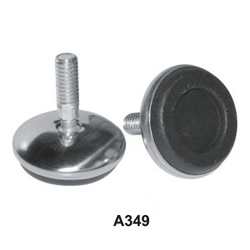 Antiskid adjustable plastic leveling feet With Machinery Nut