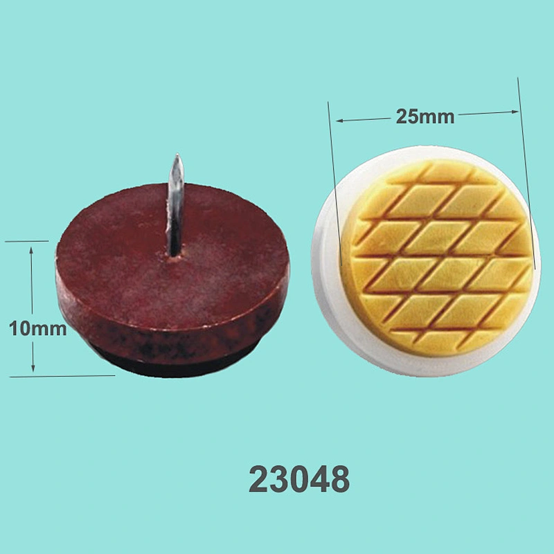 Colorful furniture iron screw glides Plastic Chair Nail