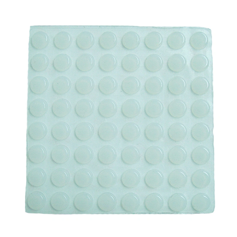 Self adhesive rubber bumpers silicone rubber pads for furniture