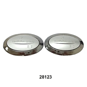Plastic silver oval Shape Air Vents Mattress Ventilators
