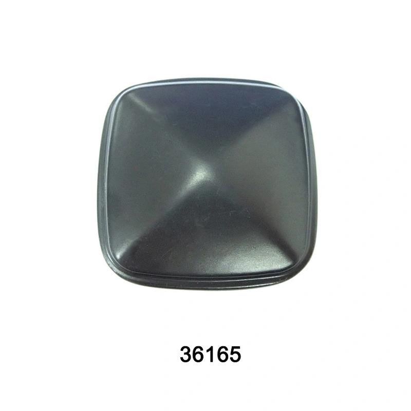 Sand Black Square Cabinet Knobs Aluminum Pull Handles 36165