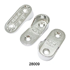Wardrobe holder Tube Flange Clothes hanging tube Flange 28009
