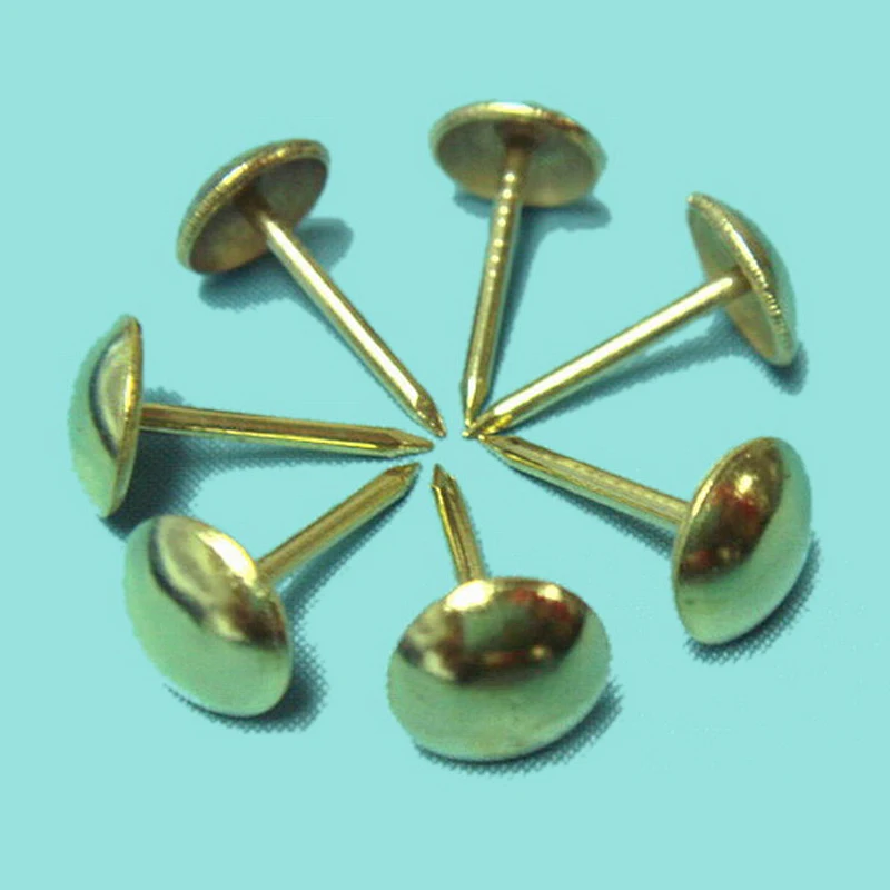 manufacturing decorative upholstery tacks iron sofa nails 9.3x17.3mm