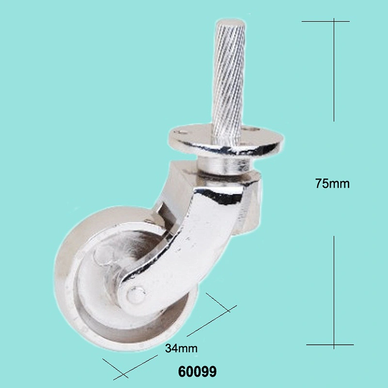 Chair metal threaded swivel small office chair wheels and castors