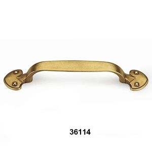 Antique Brass door cabinet handles for classic furniture