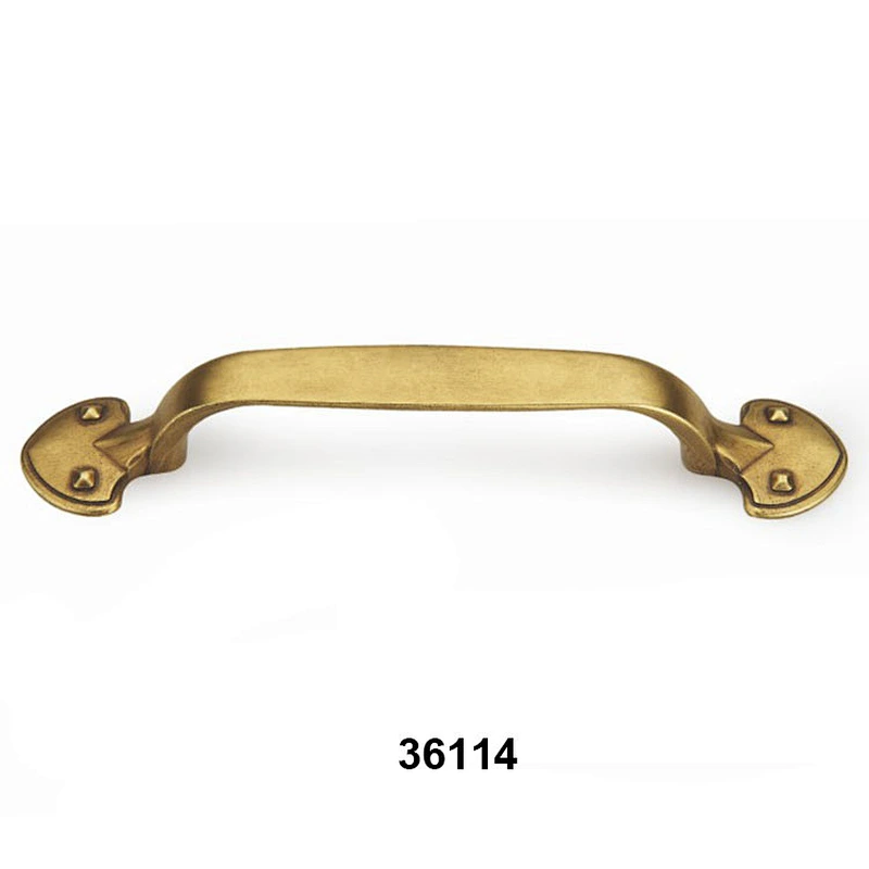 Antique Brass door cabinet handles for classic furniture