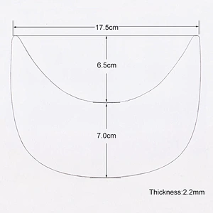 Wholesale Alibaba Customized Running Sun Visor for Cap Accessories 32023
