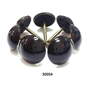 Gross black dome nail head for furniture 30054