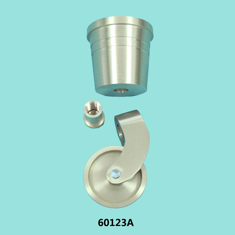 China Supplier Brass Combination Wheel Caster 60123A
