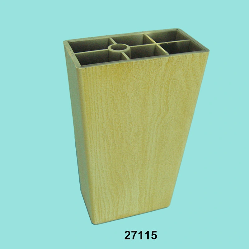 Wooden finish diamond plastic bookcase furniture legs