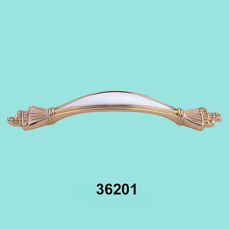 European fancy zinc alloy new cabinet pull handle for furniture