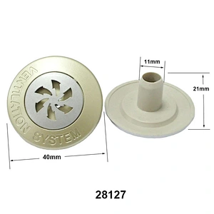 White Plastic circle Air Vents Hole For Spring Mattress