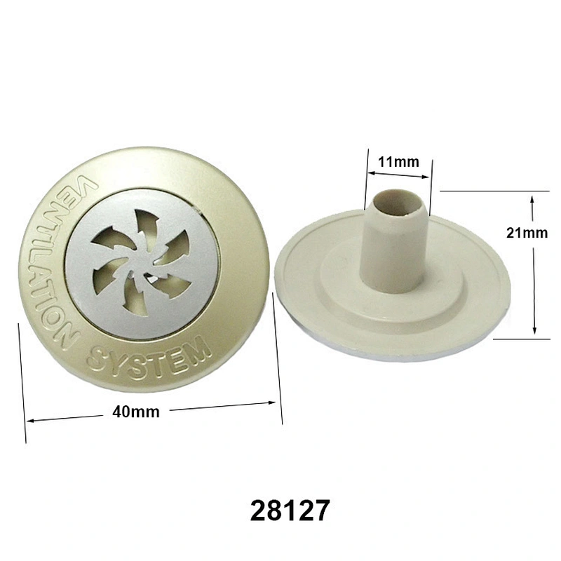 White Plastic circle Air Vents Hole For Spring Mattress