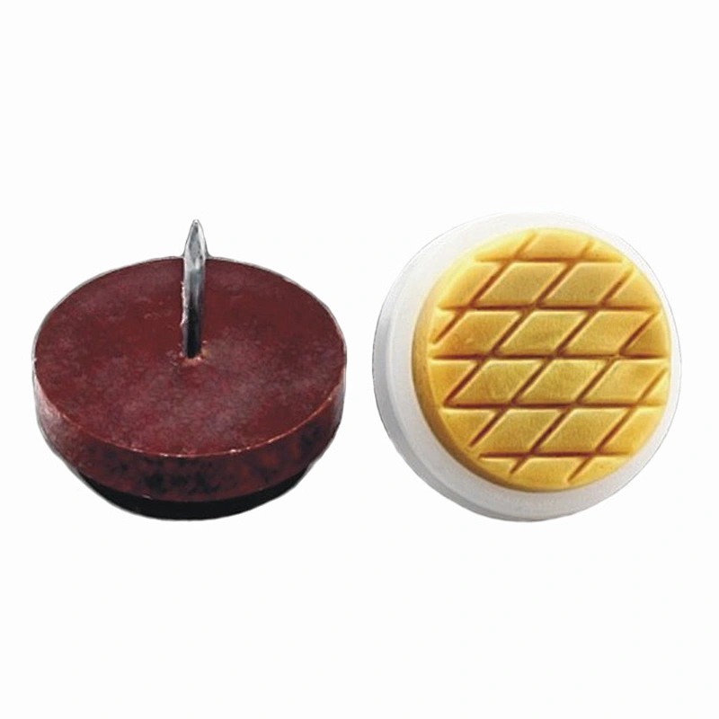 Colorful furniture iron screw glides Plastic Chair Nail