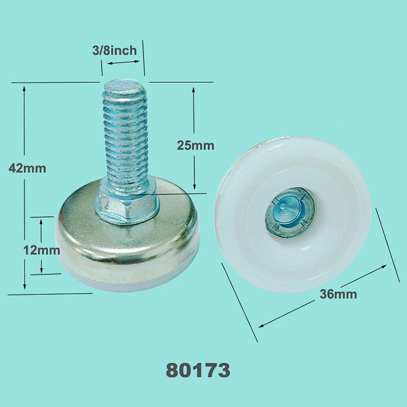 36mm Metal Adjustable Screw Feet for Furniture