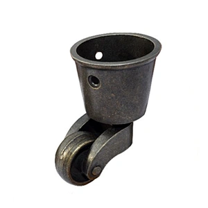 Antique processing small brass sofa caster wheel 60128