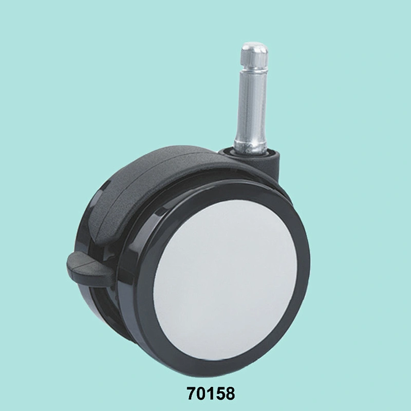 Factory supply 3 inch plastic caster wheel with brake wholesale price