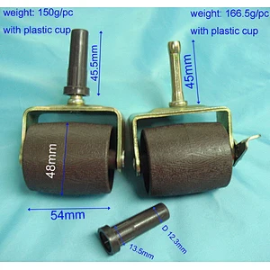 PP Caster Wheel for bed,locking furniture caster wheels