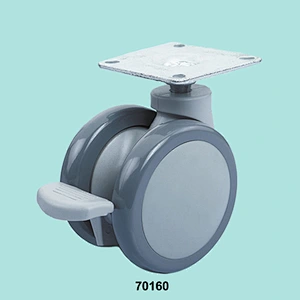 Best Selling 3 inch Plastic Furniture Caster Wheel With Plate