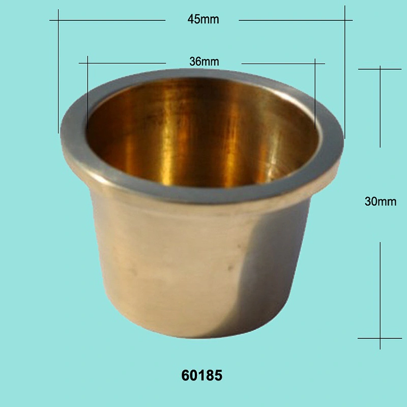 High quality antique brass cups for furniture caster