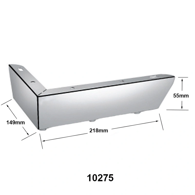 Triangle Metal Furniture Sofa leg Replacement Hardware Part